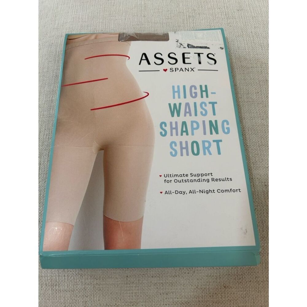 Spanx Assets by Spanx High Waisted Shaping short, Nude, Size 1, NWT